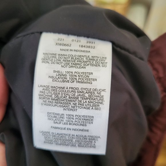 BNWT Columbia Snowmelt Valley II Jacket 2X Wine - Picture 11 of 11